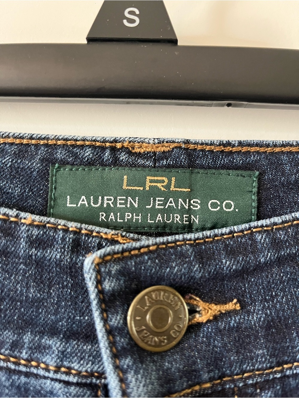 Ralph Lauren Women’s Size 14 Dark Indigo Straight Leg Jeans